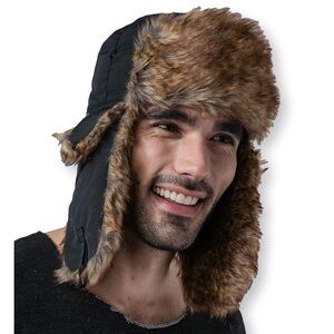 Tough Outfitters winter trapper winter hat faux fur